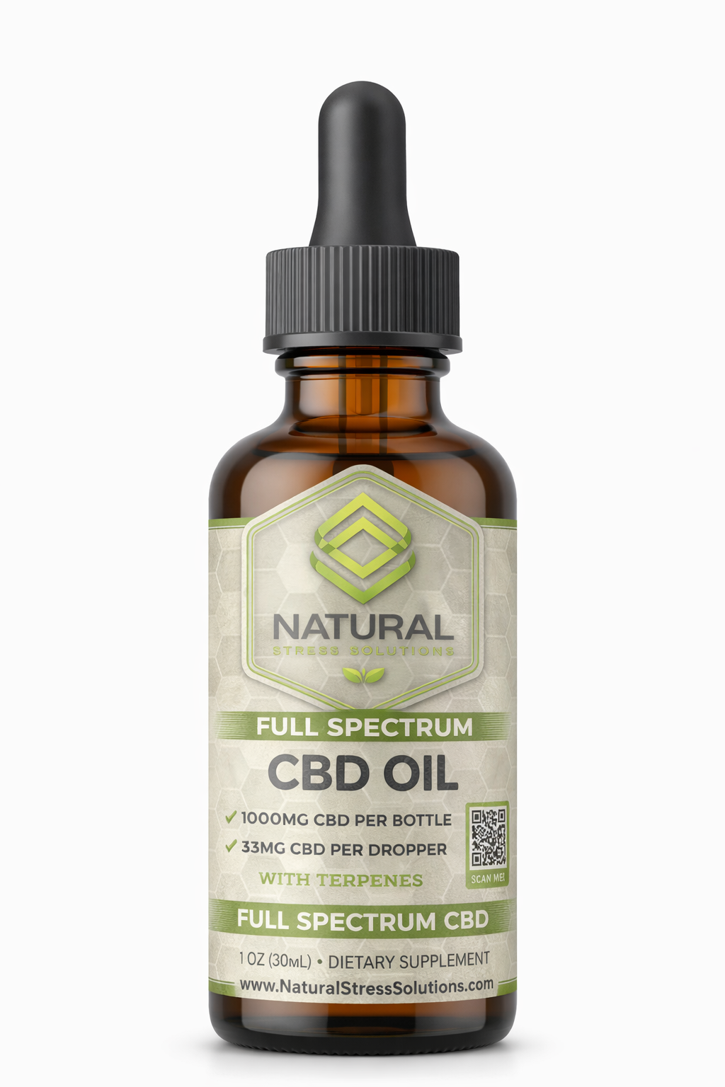 Full Spectrum CBD Oral Dropper