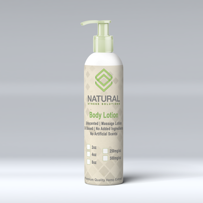 CBD Topicals Body Lotion
